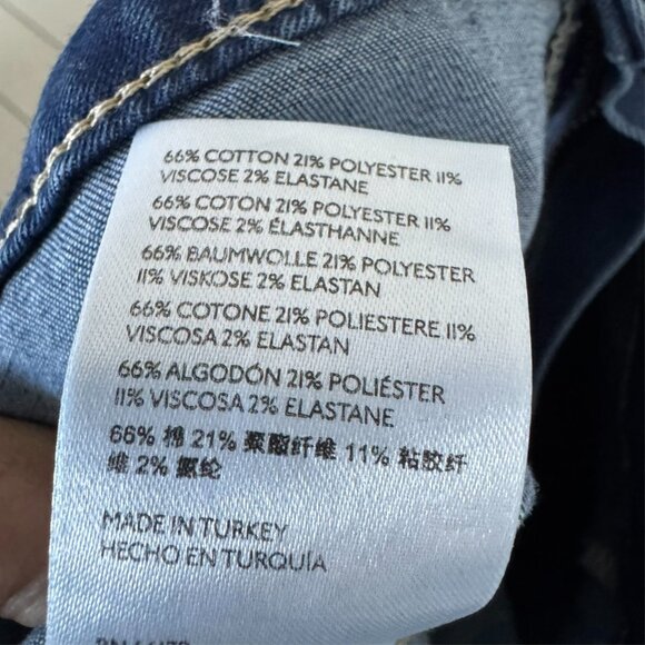 Free People We The Free Just Float On Flare Jeans Blue Size 26 NWT Bell Bottom - Picture 10 of 11